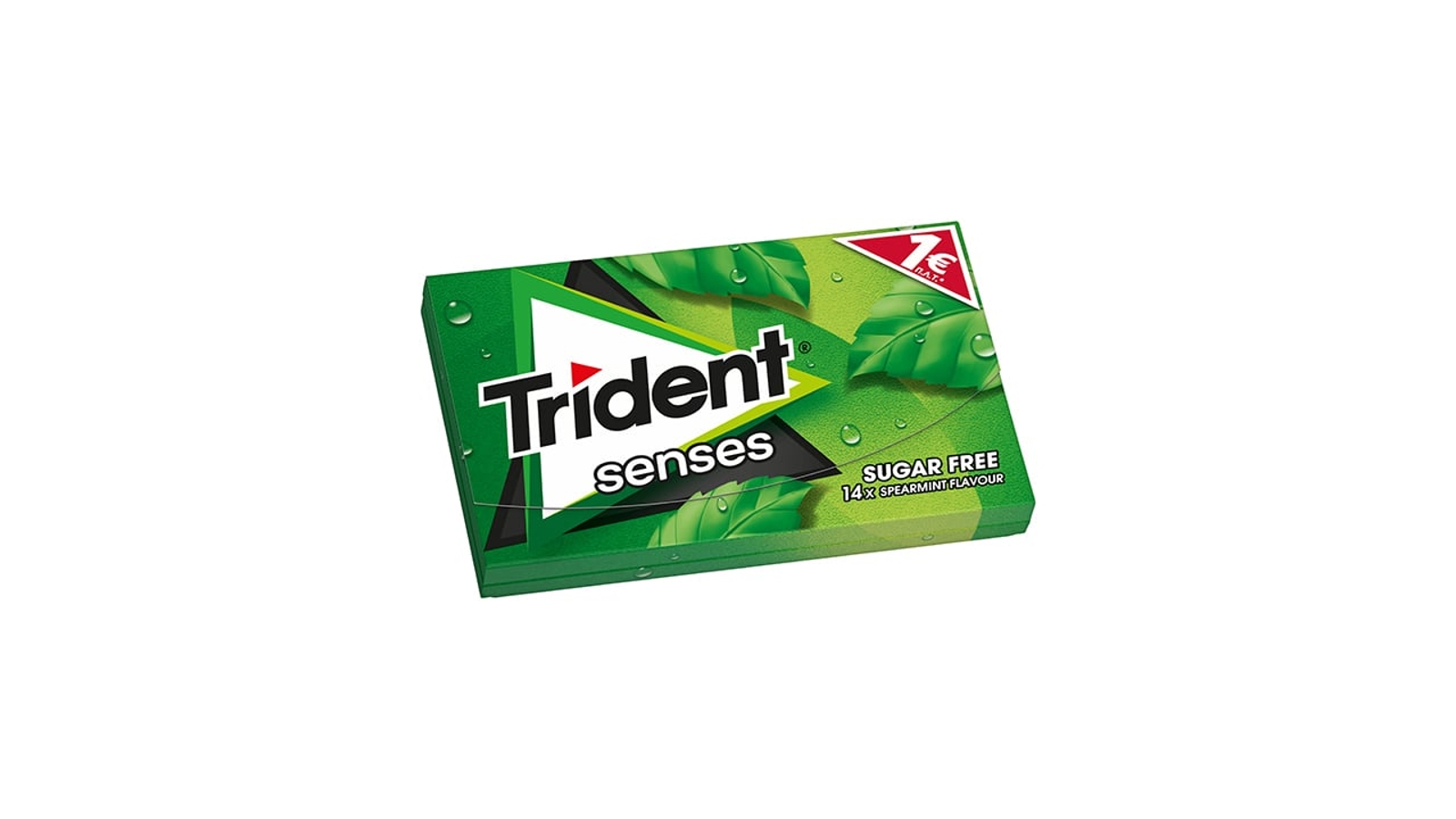 Trident senses τσίχλες spearmint 27gr